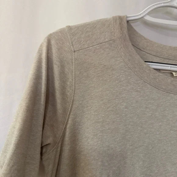 MADEWELL Midi Tee Dress in Oatmeal Size XS - Picture 9 of 10